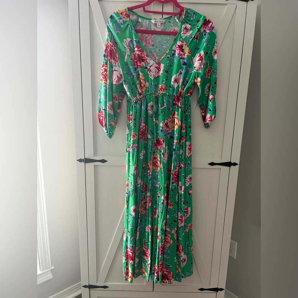 The Pioneer Woman Vibrant Floral Long Sleeve Dress